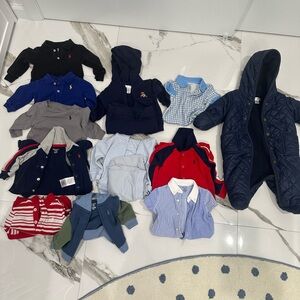 16 pieces of Ralph Lauren boys 3-6 months